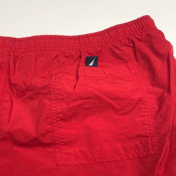 NAUTICA Men’s 2XL Red Swimsuit Trunks - Picture 4 of 5